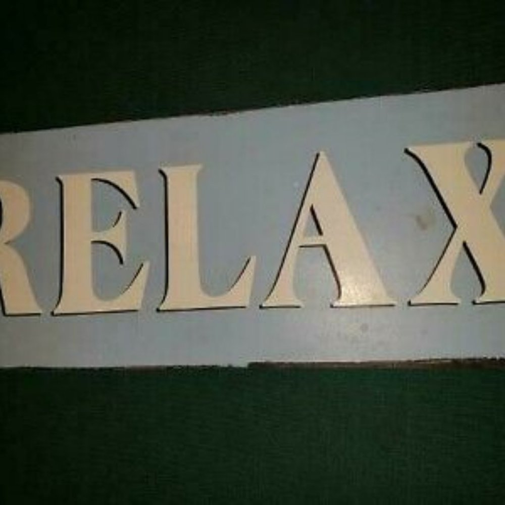 Home Accents Wall Art RELAX plaque sign ( Belk )